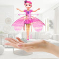 Flying Fairy Doll for Girls | USB Rechargeable Fairy Doll with LED Light | Hand Sensor Flying Princess Doll for Kids | Dolls for Girls | Flying Toy For Kids | Pack Of 1